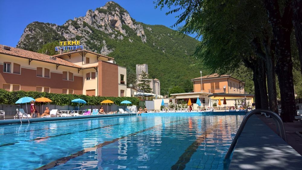 Hotel Terme Di San Vittore เจงกา ภายนอก รูปภาพ