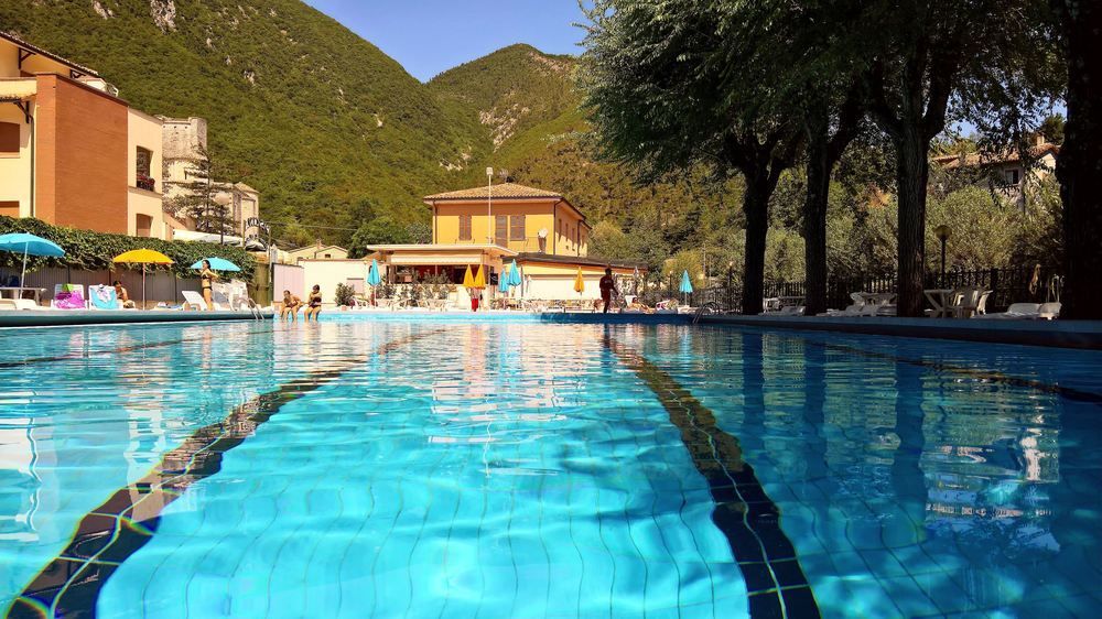 Hotel Terme Di San Vittore เจงกา ภายนอก รูปภาพ